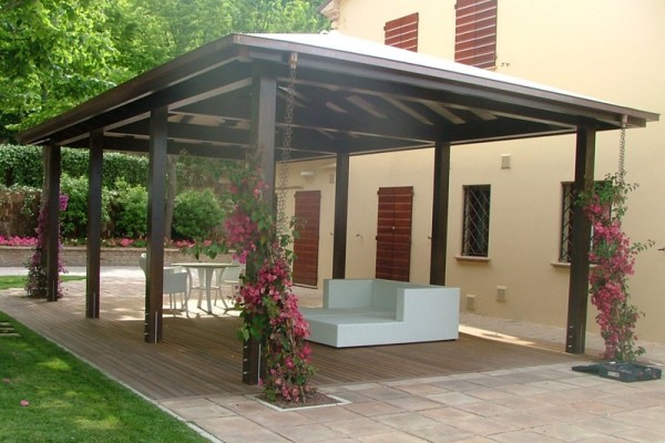 Gazebo in legno - 01