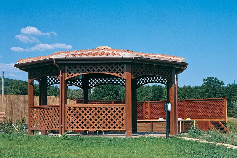 Gazebo in legno